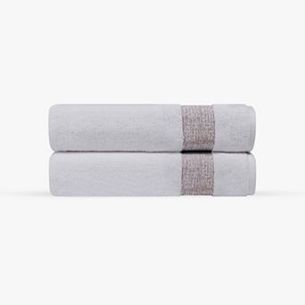 Pera 2 pc Turkish Bath Towels Set