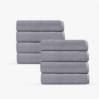 Puresoft 8 pc Turkish Wash Towels Set