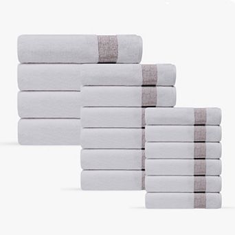 Pera 16 pc Turkish Towels Set