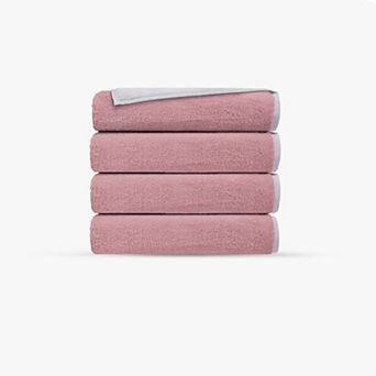 Double Face 4 pc Turkish Wash Towels Set
