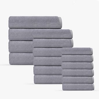 Puresoft 16 pc Turkish Towels Set