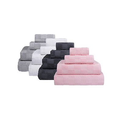 Waffle Terry 2 pcs Turkish Bath Sheet Towels Set
