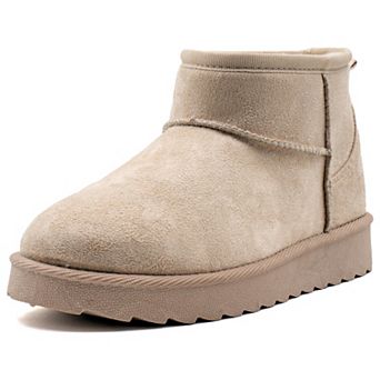 MILOCACA Women's Cozy Winter Ankle Snow Boots