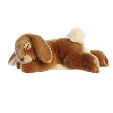 Aurora Medium Cottontail Realistic Stuffed Animal 12" Sleepy Bunny Miyoni