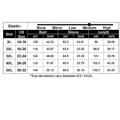 Plus Size Women's V-Neck Flared Sleeve High Waist Belted Knee-Length Wrap Dress