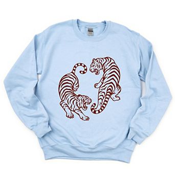 Two Tigers - Women's Graphic Sweatshirt