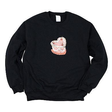 I Tolerate You Cake - Women's Graphic Sweatshirt