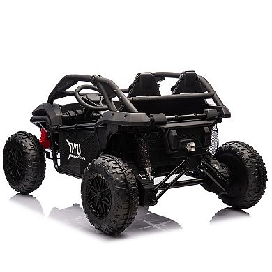 Whisen 24V Two-Seater Kids Electric Ride-On Car with Parents Control