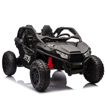 Whisen 24V Two-Seater Kids Electric Ride-On Car with Parents Control