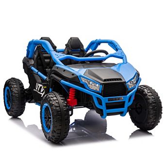 Whisen 24V Two-Seater Kids Electric Ride-On Car with Parents Control