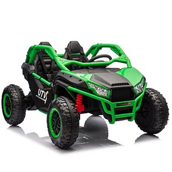 Whisen 24V Two-Seater Kids Electric Ride-On Car with Parents Control