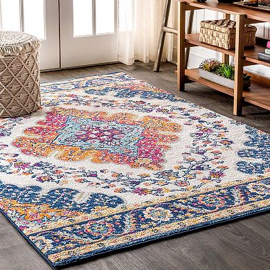 Bohemian Flair Boho Vintage Medallion Area Rug