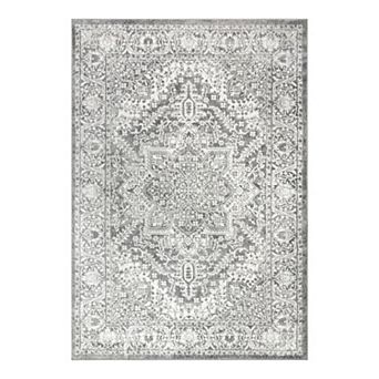 Modern Persian Vintage Medallion Area Rug