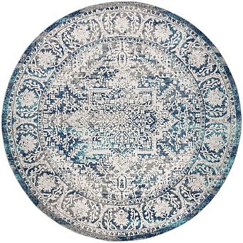 Modern Persian Vintage Medallion Area Rug