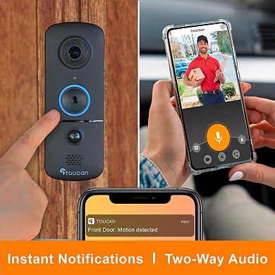 Toucan Wireless Video Doorbell V3