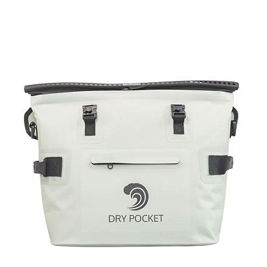 Auto-sealing waterproof floating and scent proof cooler