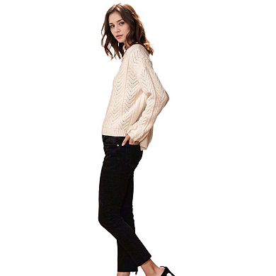 Turtle Neck Fringe Sweater