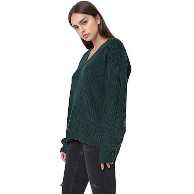 Cross Back Oversized Sweater