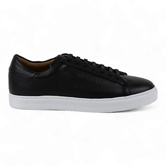 Men's All Leather Sneakers - Great for Fridays at the Office, Casual Days at Home (Descartes Style)