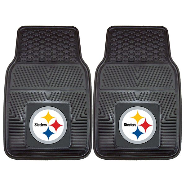 FANMATS 2pk. Pittsburgh Steelers Car Floor Mats