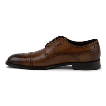 Men's Leather Brogue Derby Dress Shoes (Cicero Style)