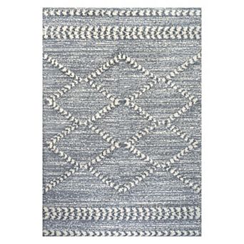 Sofie Moroccan Trellis High-low Area Rug