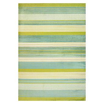 Duxbury Gradient Ticking Striped Area Rug