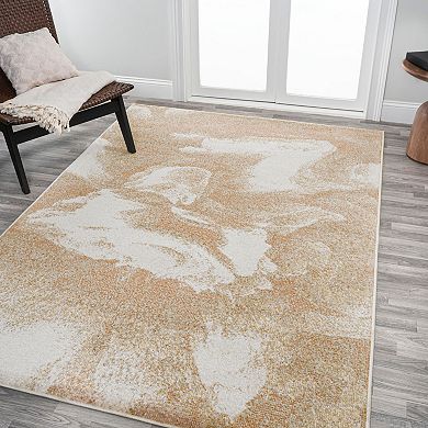 Petalo Abstract Two Tone Modern Area Rug