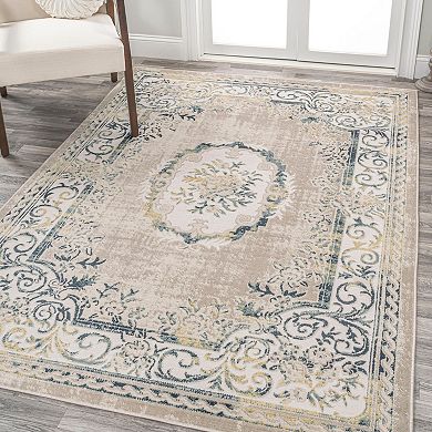 Rosalia Cottage Medallion Area Rug
