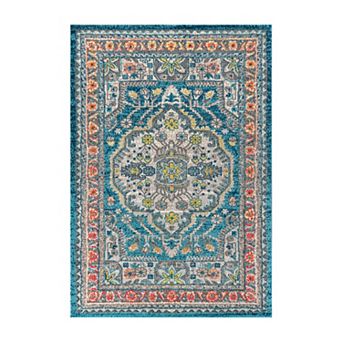 Kristina Bohemian Flair Boho Vintage Medallion Area Rug