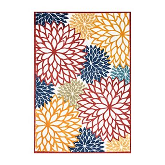Minori Floral Indoor/outdoor Area Rug