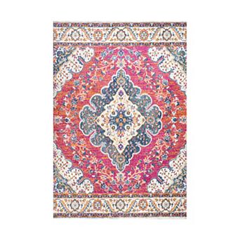 Bohemian Flair Boho Vintage Medallion Area Rug