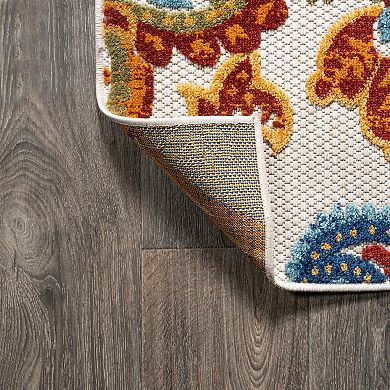 Gordes Paisley High-low Indoor/outdoor Area Rug