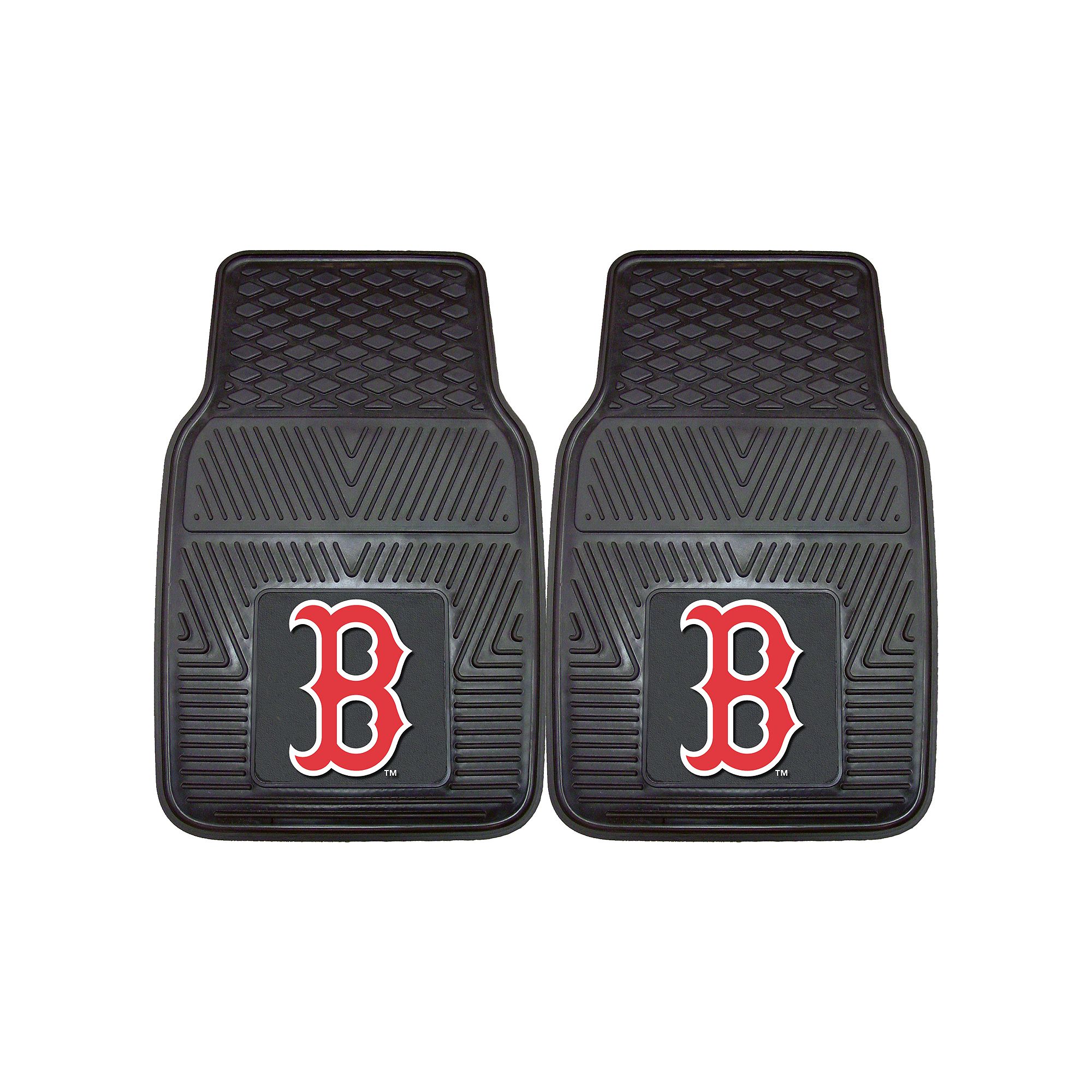FANMATS 2-pk. Boston Red Sox Car Floor Mats, Multicolor
