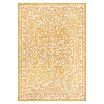 Malta Bohemian Medallion Textured Weave Indoor/outdoor Area Rug