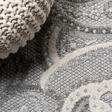 Gordes Paisley High-low Indoor/outdoor Area Rug