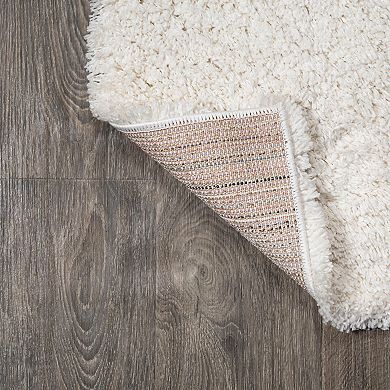 Groovy Solid Shag Area Rug