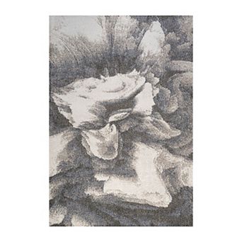 Petalo Abstract Two Tone Modern Area Rug