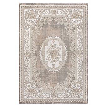 Rosalia Cottage Medallion Area Rug