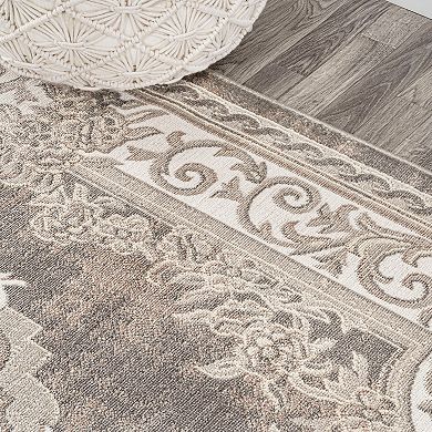 Rosalia Cottage Medallion Area Rug