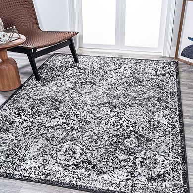 Modern Boho Vintage Trellis Area Rug