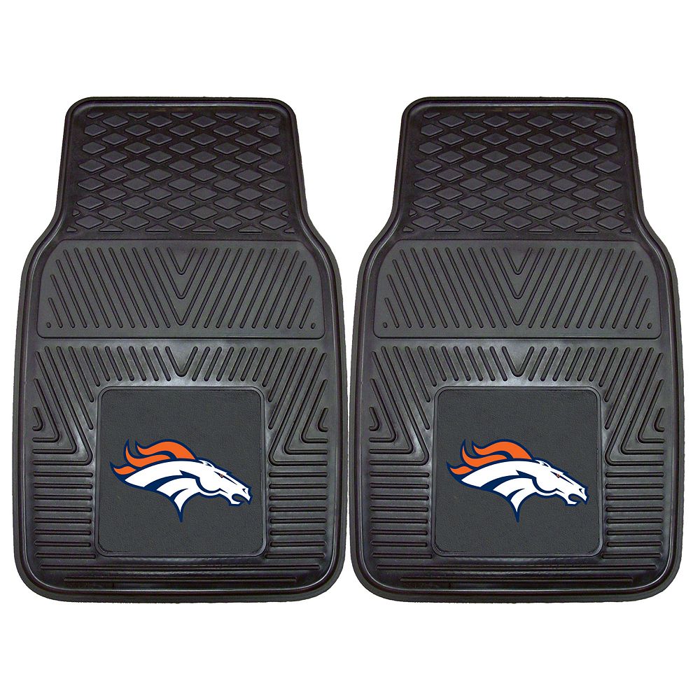 Fanmats 2 Pk Denver Broncos Car Floor Mats