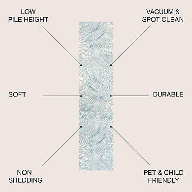 Arlo Woodgrain Geometric Area Rug