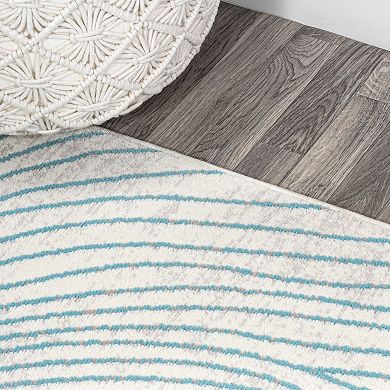 Arlo Woodgrain Geometric Area Rug