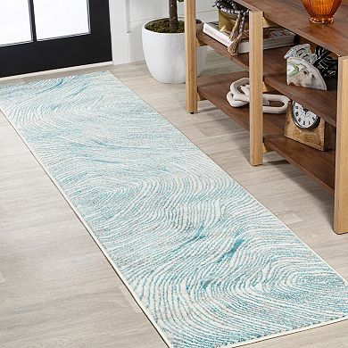 Arlo Woodgrain Geometric Area Rug