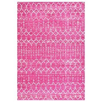 Moroccan Hype Boho Vintage Diamond Area Rug