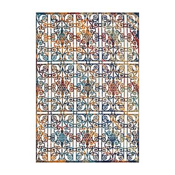 Cetara Ornate Trellis Indoor/outdoor Area Rug