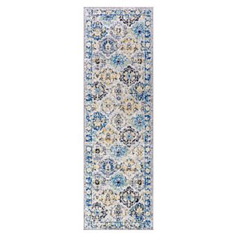 Modern Boho Vintage Trellis Area Rug