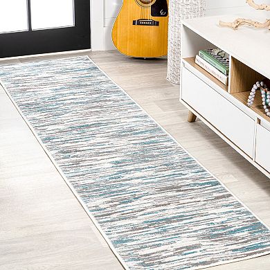 Speer Abstract Linear Stripe Area Rug