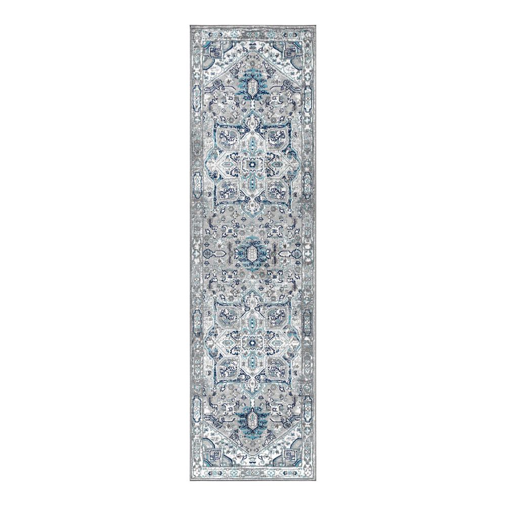 Jerica Modern Vintage Medallion Area Rug
